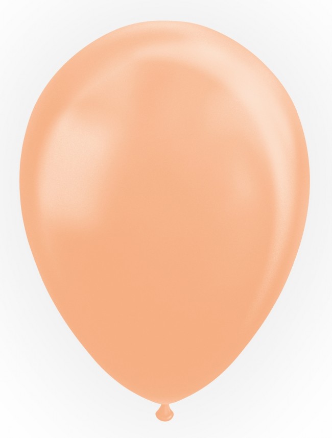 Latexballonger, Pärlemor Persika 10-pack