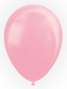 Latexballonger Pärlemor Ljusrosa 100-pack
