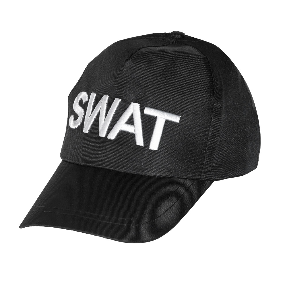 Svart S.W.A.T Hatt