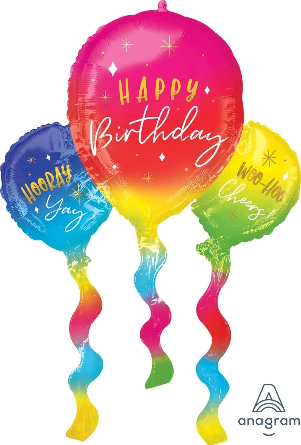 Happy Birthday Heliumballong 36"