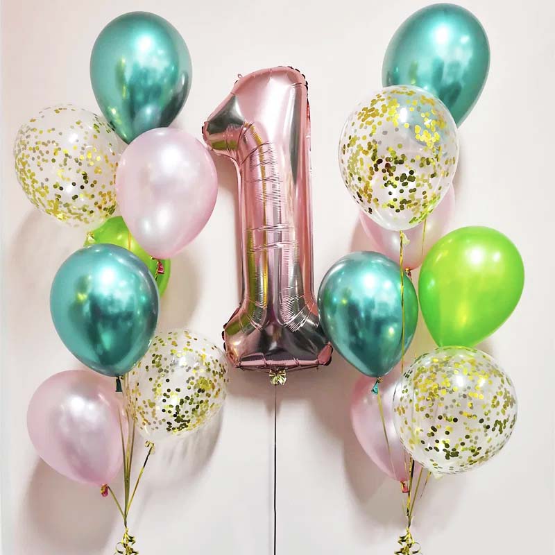 Heliumballonger Födelsedags ballongbukett Unik