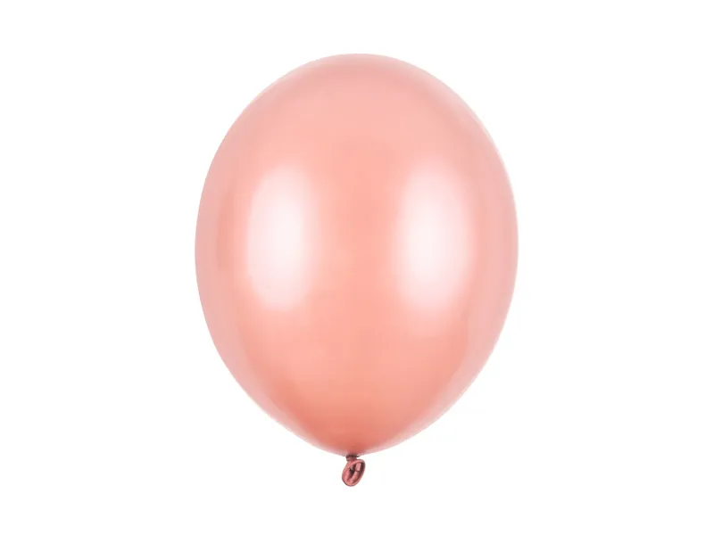 Latexballonger Metallic Rosé 50-pack Premium