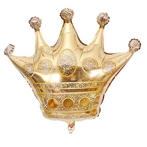 Guld krona med helium