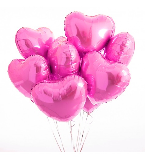 Alla hjärtansdag 8st ballonger