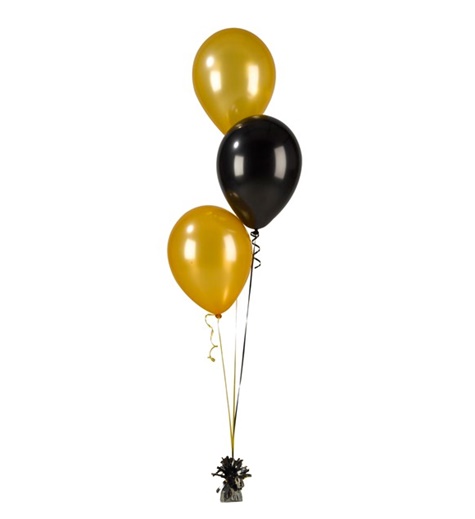 Ballongbukett 3st latexballonger Inkl Helium