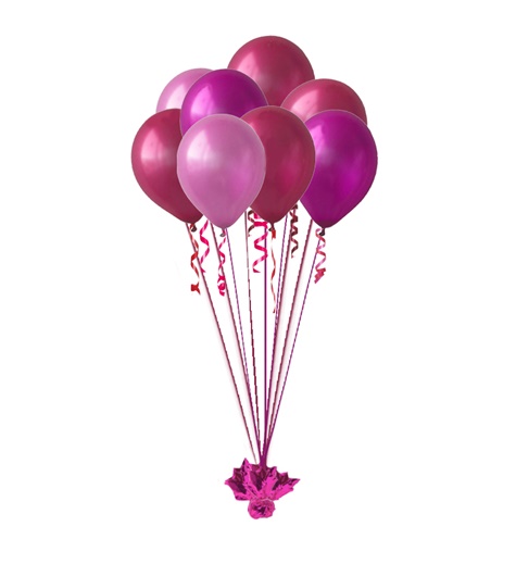 Heliumballonger Ballongbukett nr.6 Paraply