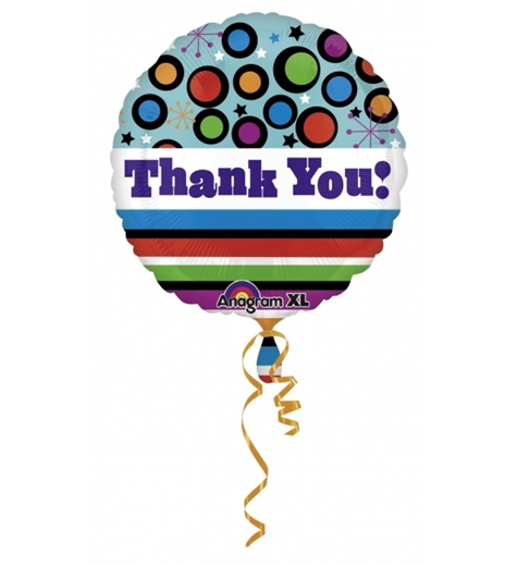 Folieballong Thank You!