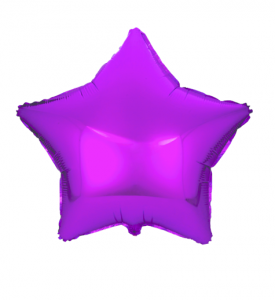 Folieballong lila