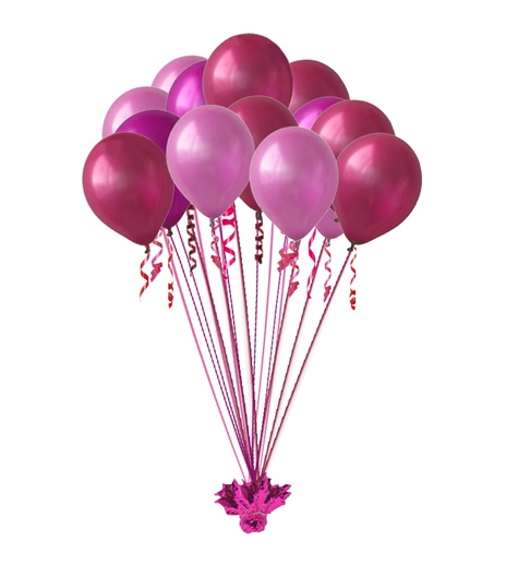Heliumballonger Ballongbukett nr.8 Paraply