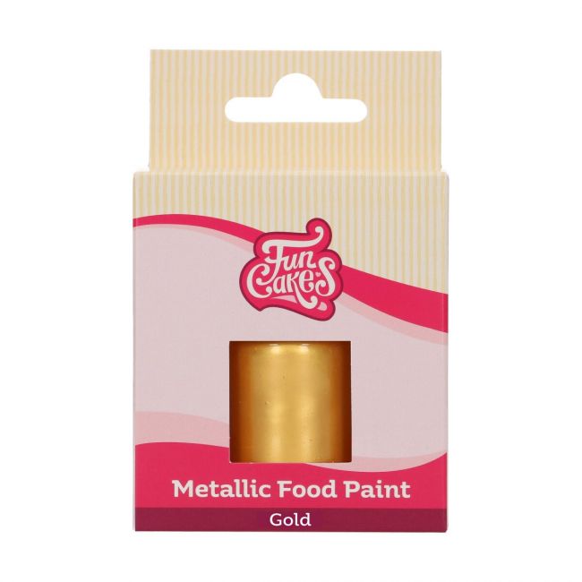 Ätbar Färg Metallisk guld