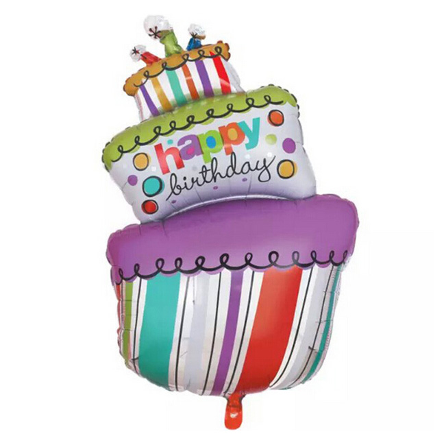 ballong födelsedag tårta fest