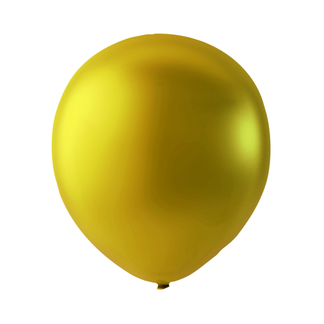 Pärlemor latexballong guld 30cm