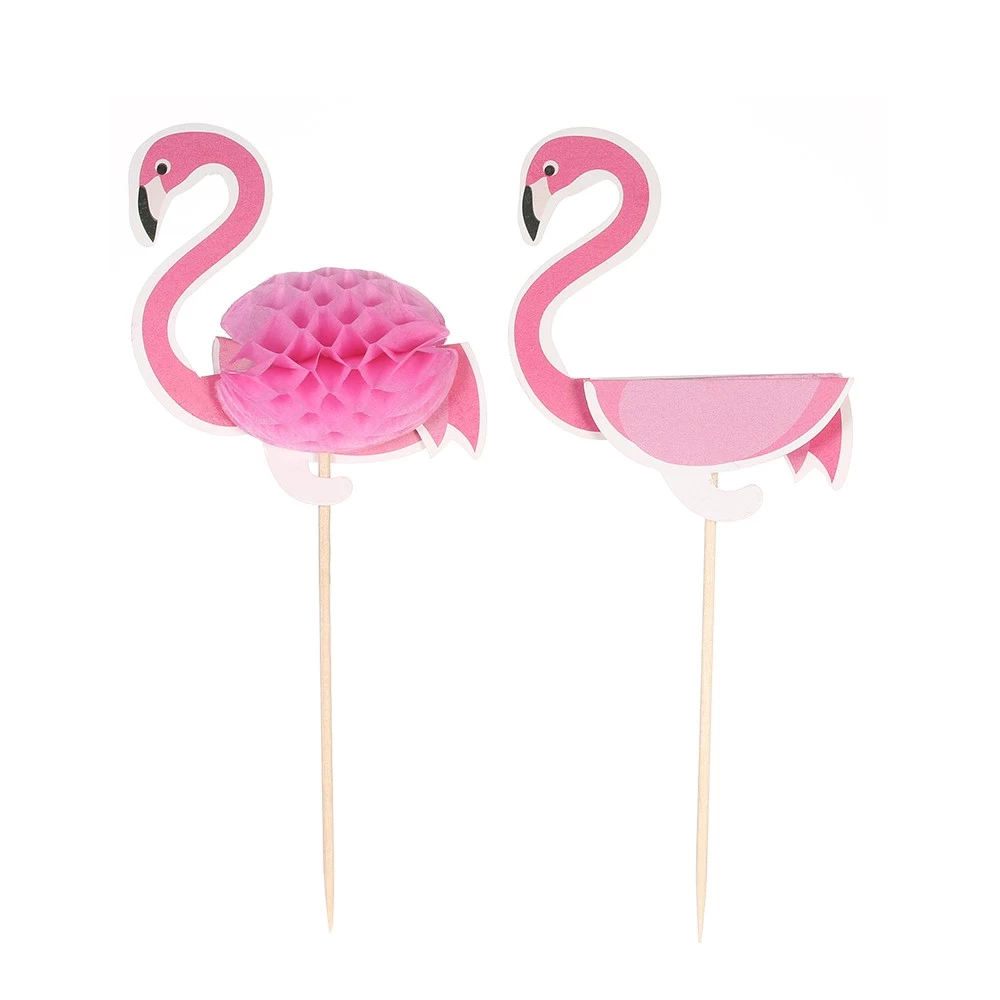 Partypicks Flamingo 10-pack