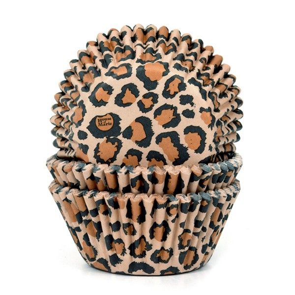 Muffinsformar leopard