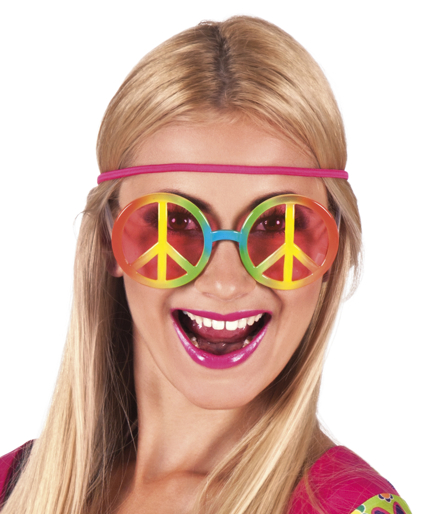 Glasögon Party hippie