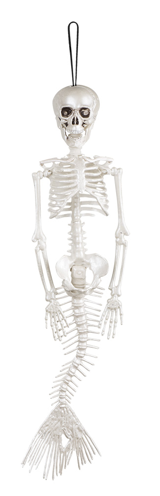 Skelett sjöjungfru hängande dekoration