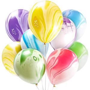 5st Heliumballonger Marmorerade Mix