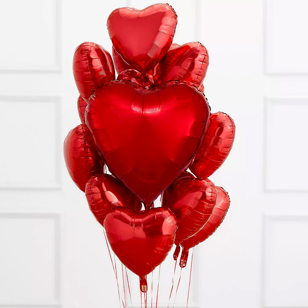 Alla hjärtansdag 13st ballonger