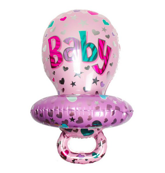 Baby napp folieballong till babyshower