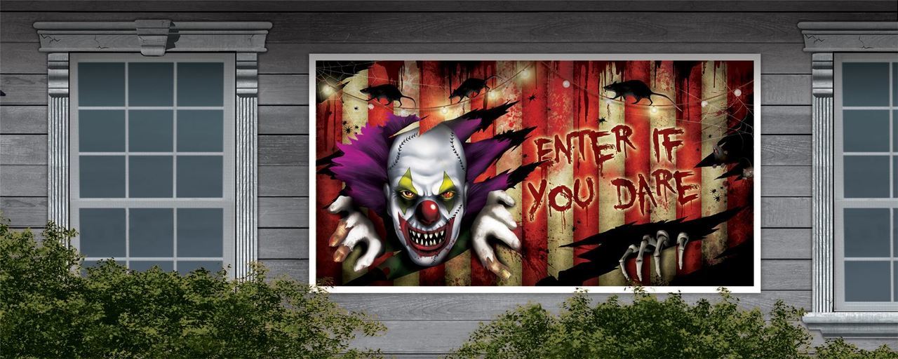 clown halloween skräck Banner