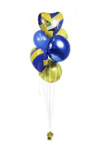 Studentbukett heliumballonger 8