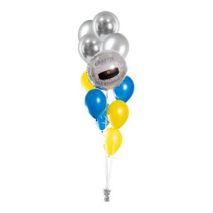 Studentbukett heliumballonger 5