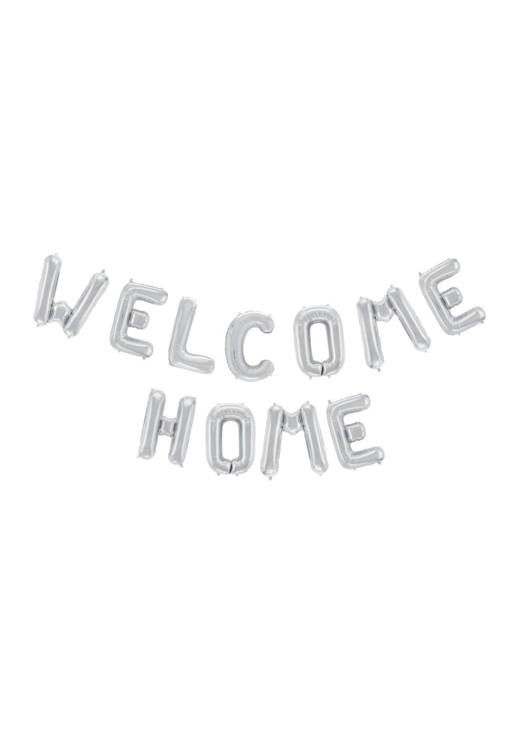 Welcome Home Ballonggirland Silver
