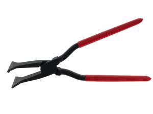 Pressfalstång Stubai 60 mm med röda handtag