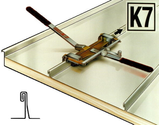 Dubbelfalsstängare Dräco K7