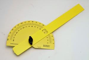 Liten och smidig gradskiva i pulverlackat utförande