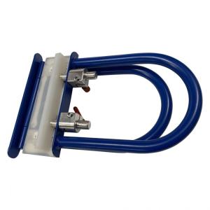 Blå klämtång för omfalsning av lister och bleck