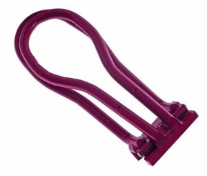 kort dubbelfalsstängare från Stubai, röd