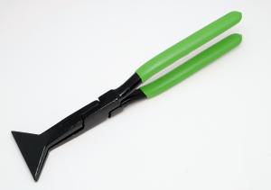 Pressfalstång 80 mm med gröna handtag