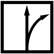 Ritning rakt klipp höger med plåtsax