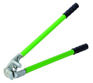 Rännkrokstång med gröna handtag