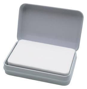 Salmiaksten i Plåtask för lödning