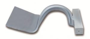 Schaljärn rostfritt B=140 mm