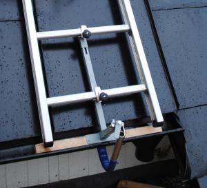 SO Stefhållare fast monterad, smiter inte ur rännan.