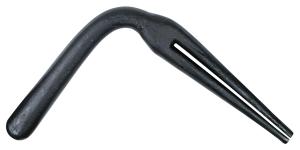 Vridfalsjärn i stålsmide