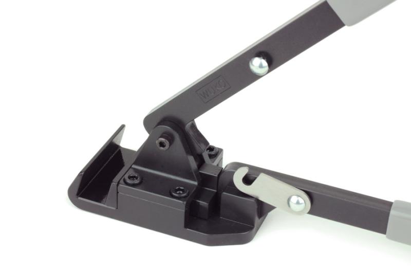 Snabba rörelser med speciellt glidskikt i WUKOs dubbelfalstång