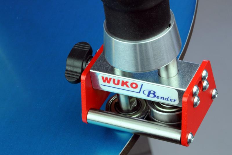 WUKO Mini-bender tar upp 90° kant längs en konvex kant