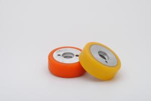 WUKO Sprinter Utbytesrullar PU, orange och gul