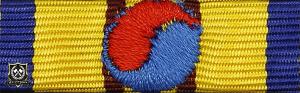Släpspänne "South Korea Military Service medal"