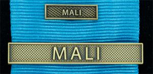 Bandspänne - MALI - till stor medalj+miniatyrmedalj
