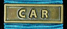 Bandspänne  - C A R - till miniatyrmedalj