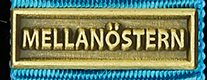 Bandspänne  - MELLANÖSTERN - till miniatyrmedalj