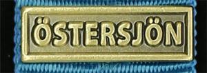 Bandspänne  -ÖSTERSJÖN- till miniatyrmedalj