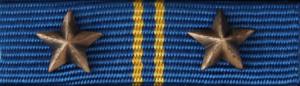 Hemvärnets Bronsmedalj med två stjärnor