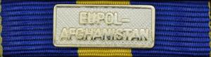 EUFOR EUPOL AFGHANISTAN Guld