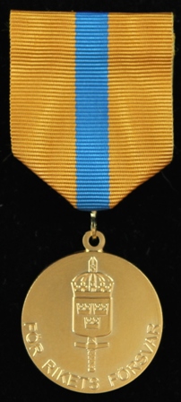 Reservofficersmedaljen i guld